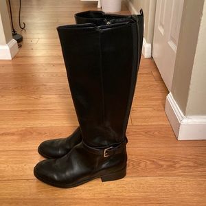Nine West tall black boots